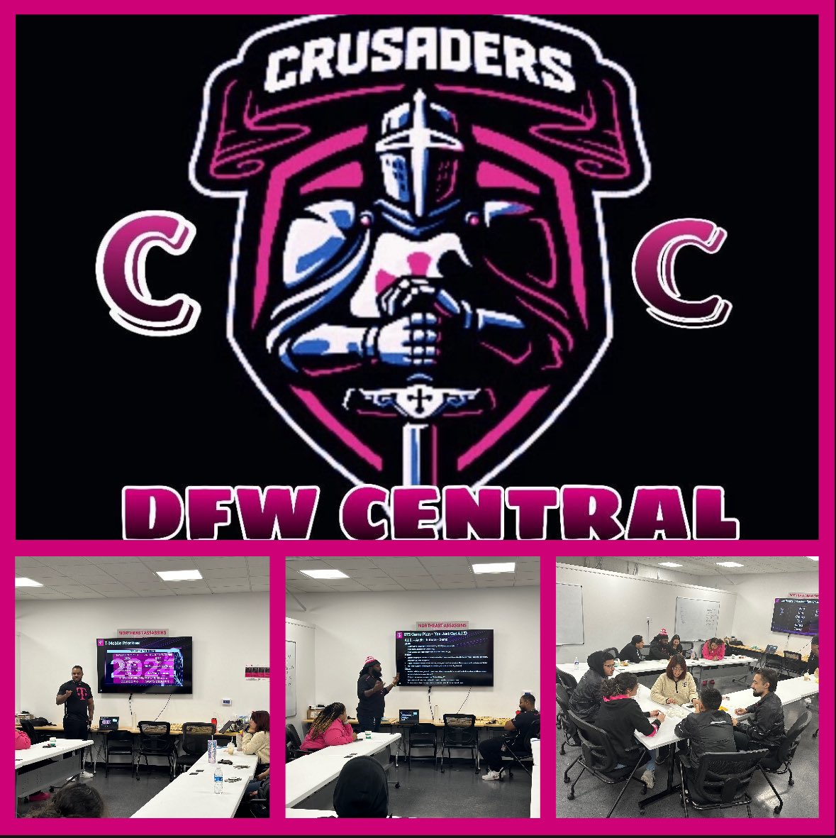 Shout out to my RAM Bryece starting Coit and Campbell off right by owning our monthly meeting! 

And also getting our Hypo ME Alix Michel involved with our BTS store competition!

“Good players inspire themselves
Great players inspire others” 

#C&amp;C #CrusadorsStrong #DFWCentral