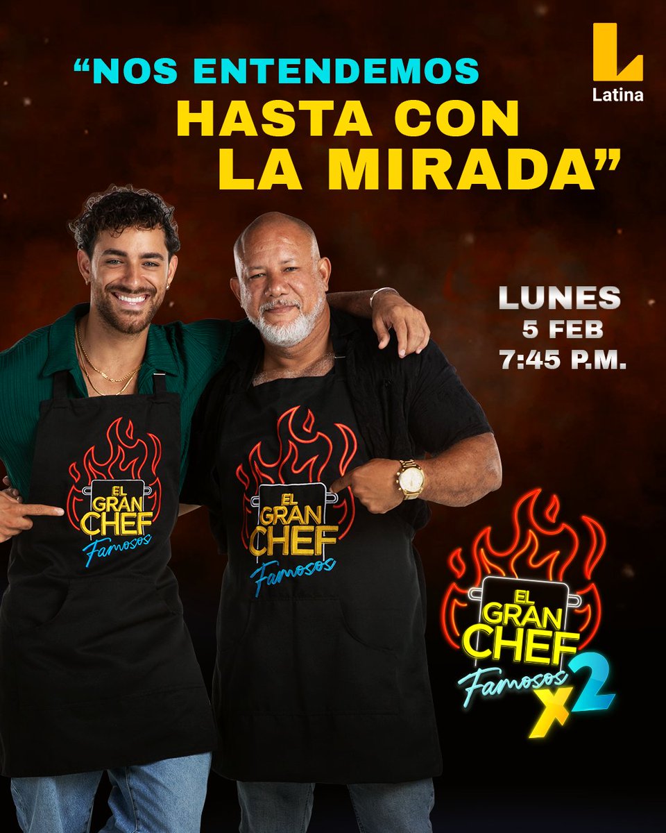 💪 LOS PALAO LLEGAN CON TODO 🍳

Austin y su papá Steve podndrán a prueba todas sus habilidades culinarias porque ya tienen la estrategia para conquistar el paladar de los jurados 👨‍🍳 🍴 ¡Apóyalos si son tus favorit@s! 🤩

➡ Desde este lunes 5 de febrero a las 7:45PM no te