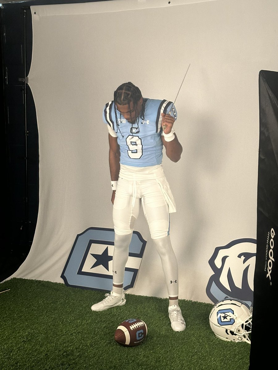 Real Recognize Real💯… After a Great visit and Good talk with @KoachDrayton I am Blessed to receive a Division 1 offer From the citadel‼️
