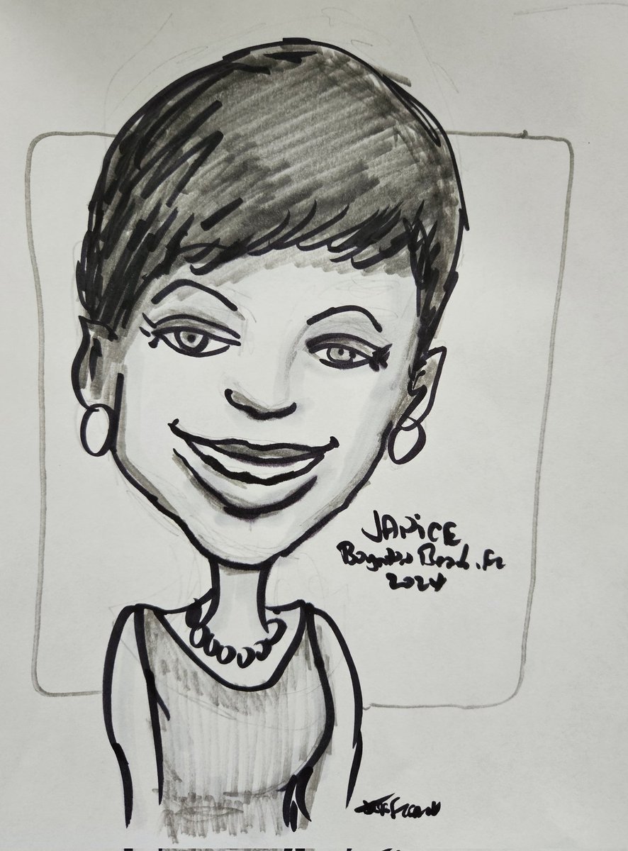 Women's #BridgeClub Breakfast and mini Tournament in #BoyntonBeachFlorida organizers booked quick sketch #Caricature drawings for entertainment and unique keepsakes by #DelrayBeachCaricatureArtist Jeff Sterling, Art Director of FloridaCaricatures.Com