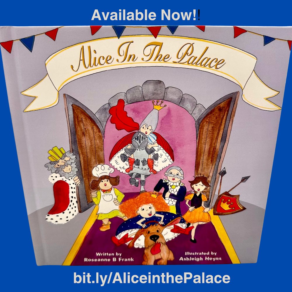 Happy Sunday! And ALICE is happy too! Because after so many twists & turns & run of bad luck… ALICE in the PALACE is AVAILABLE!! Alice’s pretending gets her into hot water! Thanks to everyone who cheered her on! @ClearForkPress @AshHartandbooks bit.ly/AliceinthePala…