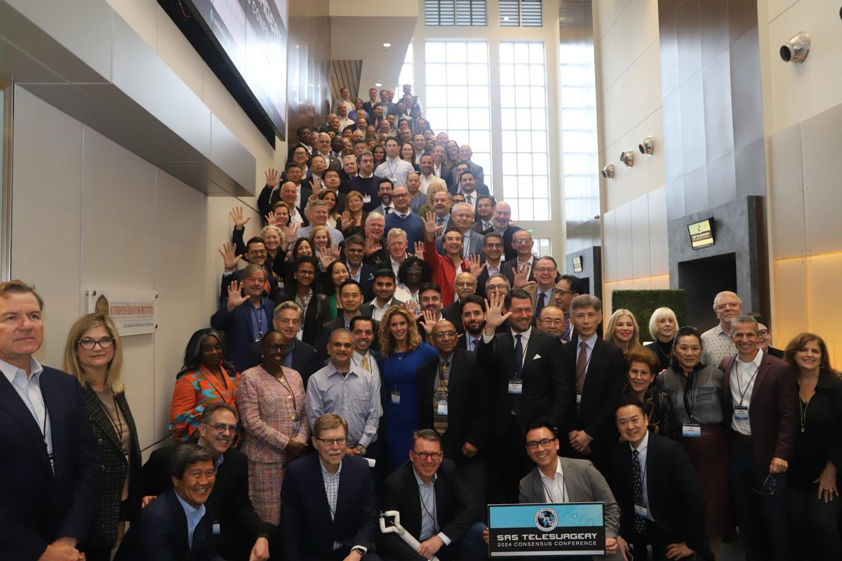 Privilege to be part of the ⁦<a href="/socroboticsurg/">Society of Robotic Surgery | SRS</a>⁩ telesurgery meeting organised by ⁦<a href="/vipulpatelmd/">Vipul Patel, MD</a>⁩ Great insights shared on this new frontier in robotic surgery