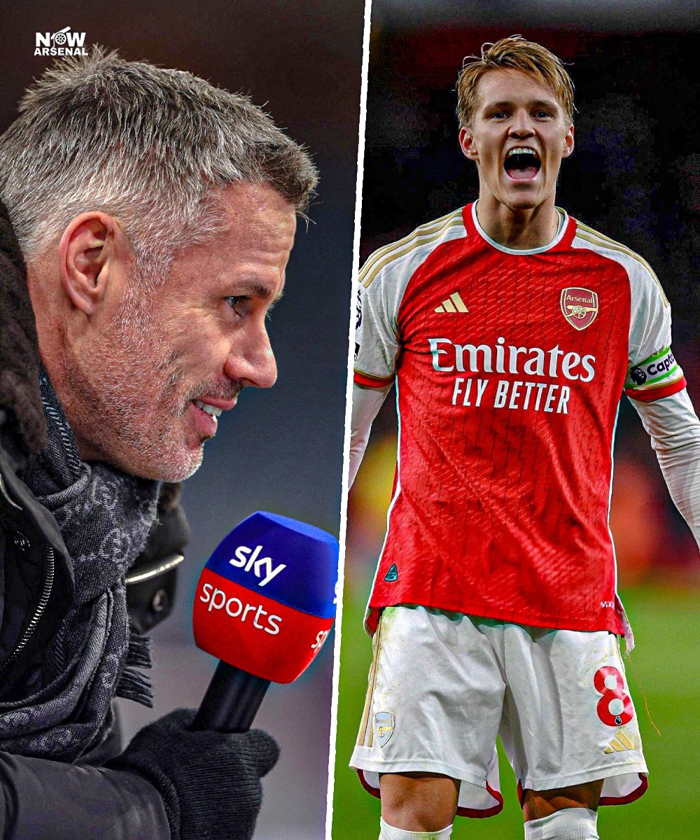 Jamie Carragher on the Arsenal celebrations after the full-time whistle: 

“Dear me, just get down the tunnel. You’ve won a game, you got three points. You’re back in the title race, get back down the tunnel. I’m serious.”

AHAHAH UNLUCKY, <a href="/Carra23/">Jamie Carragher</a>🤣🤣