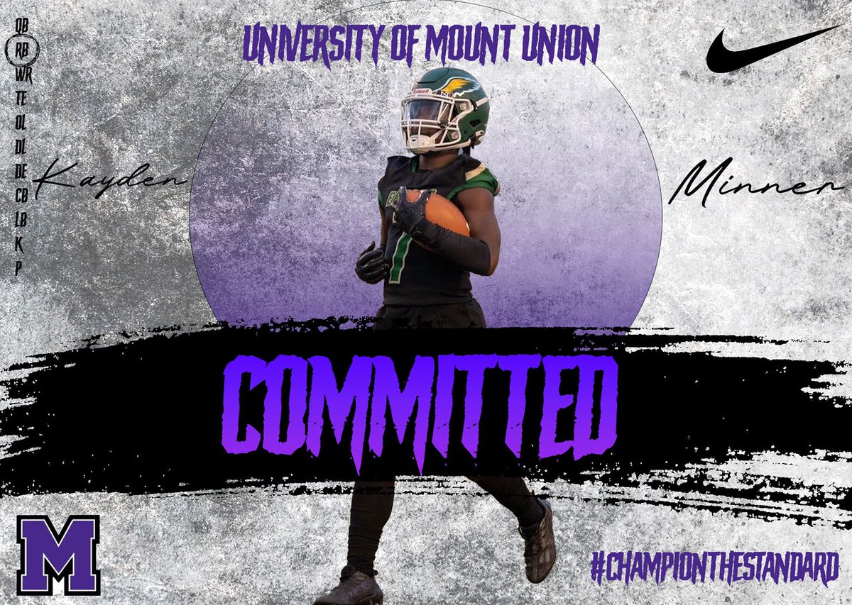 💜 #committed <a href="/MountUnionFB/">Mount Union Football</a> <a href="/PrepRedzoneMO/">Prep Redzone Missouri</a> <a href="/CoachFully54/">Coach Fully</a> #RaiderNation