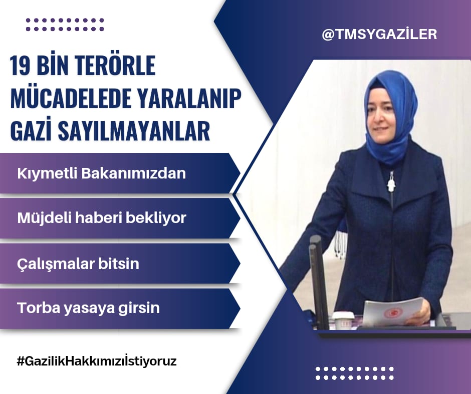 yuksel_bogrek's tweet photo. #GazilikHakkımızıİstiyoruz
@RTErdogan
@dbdevletbahceli
@tciletisim
@fahrettinaltun
@tcbestepe
@celebimehmeta
@MahinurOzdemir @deryayanikashb
@drbetulsayan
@celebimehmeta
@refik_ozen16
@avfatmaoncu
@SayimMadak
@hasandogan
@leventalyyildiz
@mhrmkurt https://t.co/z7whxtpb1A