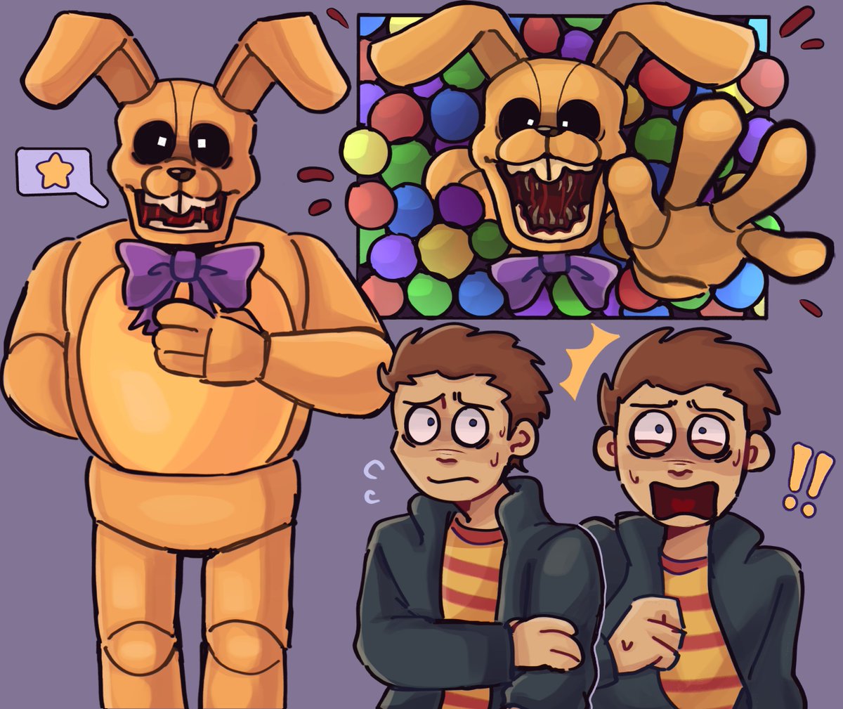 Lorav02's tweet photo. INTO THE PIT I MUST ADMIT I COME ANEWWW
#FNAF https://t.co/UvNGus6cta