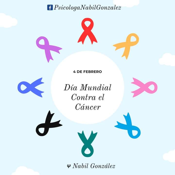 Es tiempo de cuidarnos.
#DiaMundialContraElCancer 
#TuPsicologaFavorita