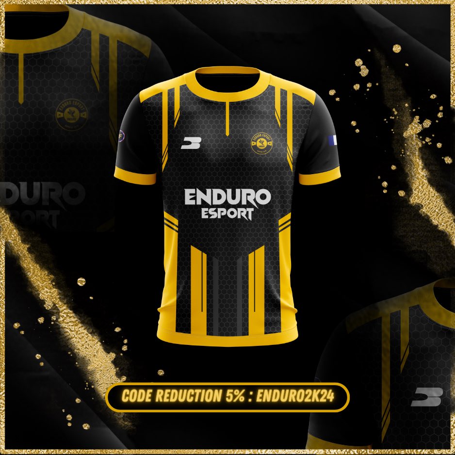 💎 - NEW JERSEY - 💎

La ENDURO Esport est fière de vous présenter son nouveau maillot édition 2024 ! 🐝

De plus le code promo : enduro2k24 est valable pendant 1 semaine.🔥

Soit jusqu’au 11 février.

Maillot disponible ici : breakday.shop/pages/enduro-e…