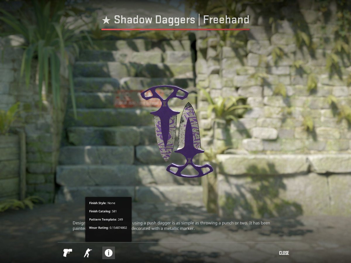 Knife Giveaway drawn on 14/2! 
Shadow Daggers Freehand FT
Like, retweet, follow me and tag 2 of your friends to enter the giveaway.
Gonna be drawn live at twitch.tv/kliinkel on Valentines day.