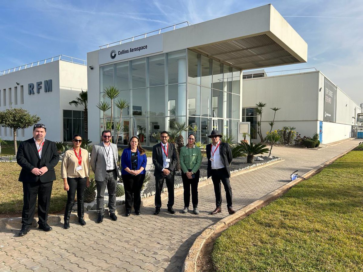 IsabelleValois6's tweet photo. Merci au #GIMAS pour le super programme que vous m'avez organisé. Impressionnée par le dynamisme de la chaîne de valeur aérospatiale✈️ et la présence croissante des entreprises 🇨🇦. Merci 🍁Abipa, 🍁E2IP, 🍁Pratt & Whitney et Collins Aerospace et pour la visite vos installations! https://t.co/CZR0bXnT8j