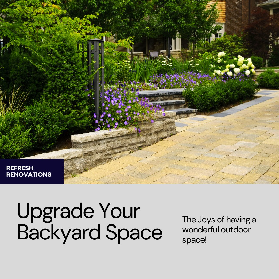 The Joys of having a beautiful Outdoor Space are endless...🏊😎