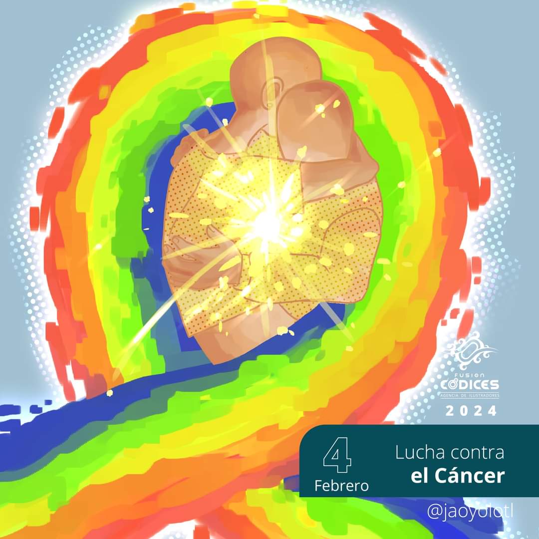 fusioncodices's tweet photo. El día mundial contra el cáncer se conmemora para concientizar, apoyar y honrar a los afectados. 

La prevención es muy importante. 

 ilustración de JaoYolotl 

#ilustracion #cancer #cancerday  #DiaMundialContraElCancer  #méxico #Fusioncodices https://t.co/7ECg8nhEWz