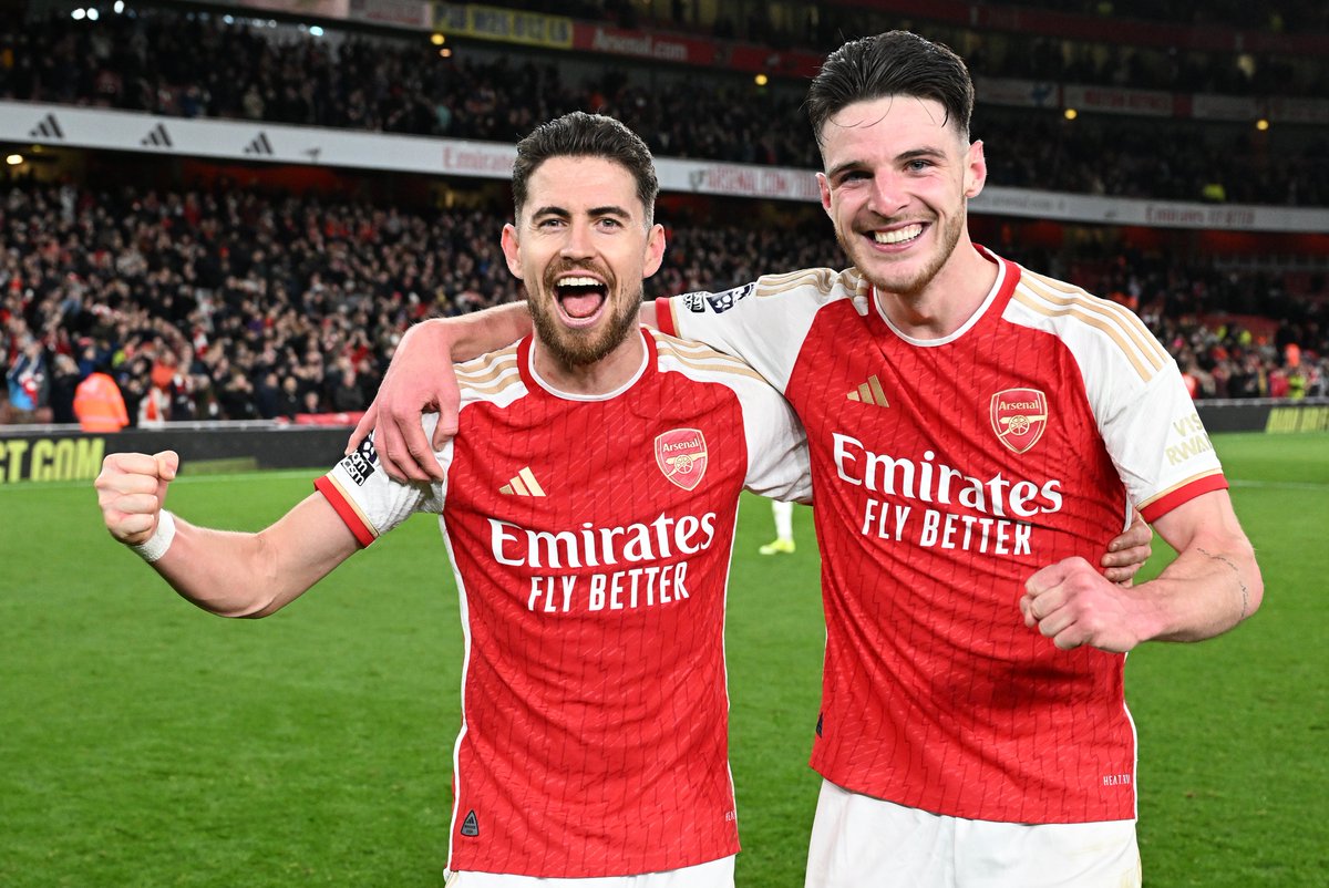Arsenal's tweet image. These two 🤩