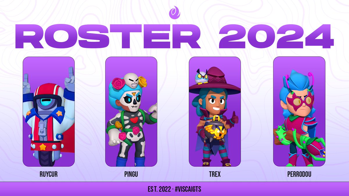 IGTS_Gaming's tweet photo. ROSTER 2024
Lo prometido es deuda 😁
Os presentamos al equipo que nos representará este año 2024.
- Ruycur (@RuycurBS ) 🇪🇸
- Pingu (@ItsPinguBS )🇪🇸
- Trex 🇪🇸
- Perrodou (@Daniii_Hrdez )🇪🇸
Equipo español dispuesto a representar a este país.
#ViscaIGTS https://t.co/gd5bqA4R1s