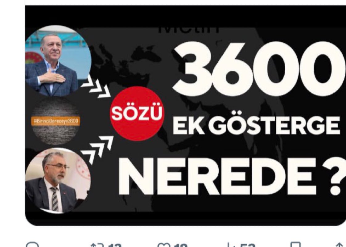umhanozdr's tweet photo. 01 Ocak 2023 tarihinden itibaren bekliyoruz. Hem 3600 ek göstergeyi hemde kayıplarımızın iadesini #BirinciDereceye3600 @RTErdogan @dbdevletbahceli @isikhanvedat @55erhanusta @eczozgurozel @memetsimsek @erkanakcay45 @OnderKahveci @murat_kurum https://t.co/HHPcIEe5Qs