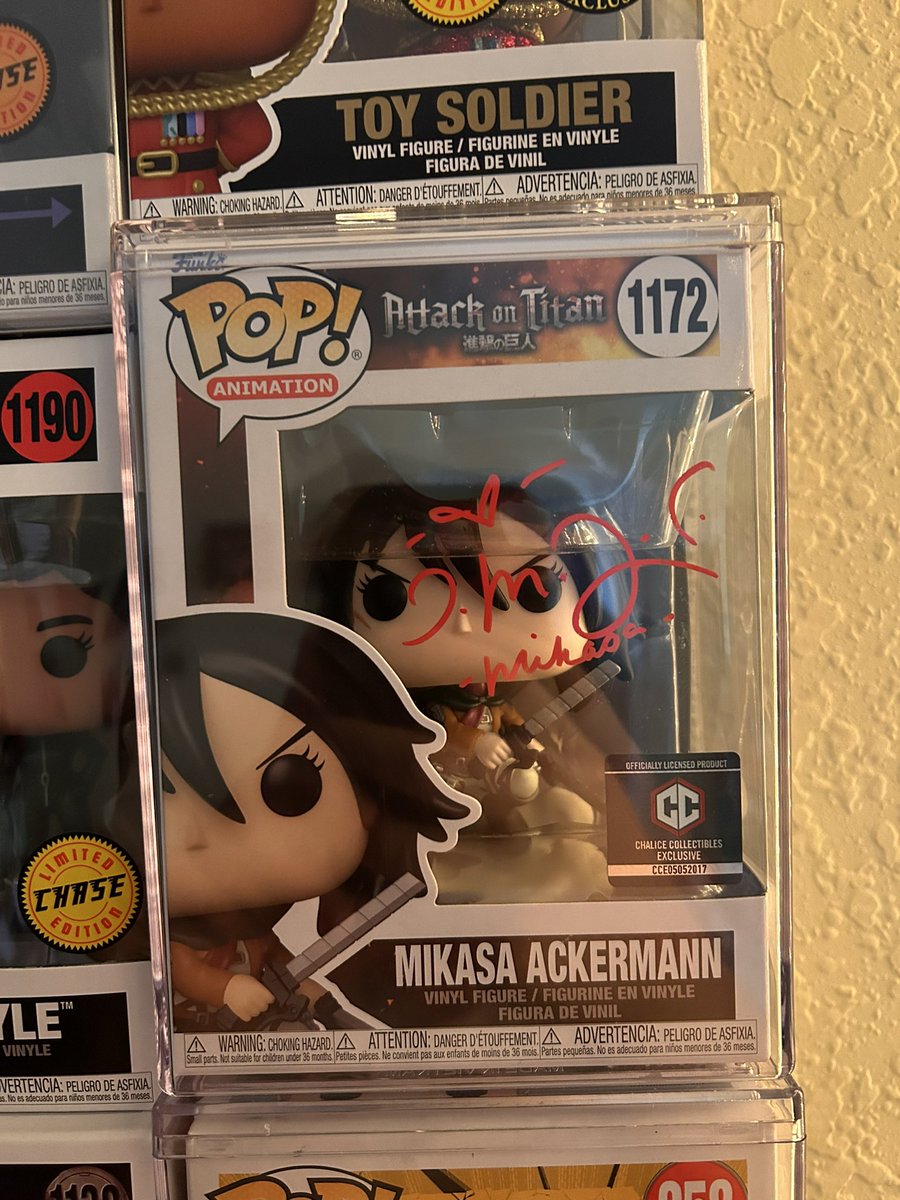 TLKoDP's tweet photo. @DisTrackers Mikasa! Felt really good adding this to my collection. The show broke my heart https://t.co/sJJi7ifVcI
