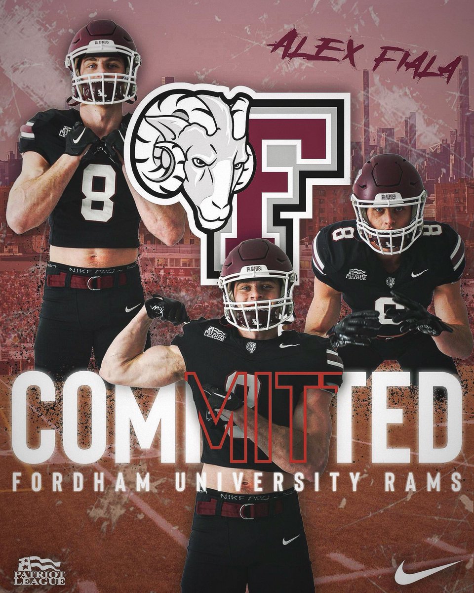 Alexander Fiala (@fialaalex) on Twitter photo Truly blessed and thankful to achieve a lifelong goal of playing D1 football. Thank you <a href="/FORDHAMFOOTBALL/">Fordham Football</a> for this opportunity. Thank you <a href="/CoachPetrarca/">Jake Petrarca</a> and <a href="/Coach_Conlin/">Joe Conlin</a> for believing in me. Grateful for <a href="/StaplesFootbal1/">Staples Football</a> for turning me into the man I am today. Truly blessed and thankful to achieve a lifelong goal of playing D1 football. Thank you <a href="/FORDHAMFOOTBALL/">Fordham Football</a> for this opportunity. Thank you <a href="/CoachPetrarca/">Jake Petrarca</a> and <a href="/Coach_Conlin/">Joe Conlin</a> for believing in me. Grateful for <a href="/StaplesFootbal1/">Staples Football</a> for turning me into the man I am today.