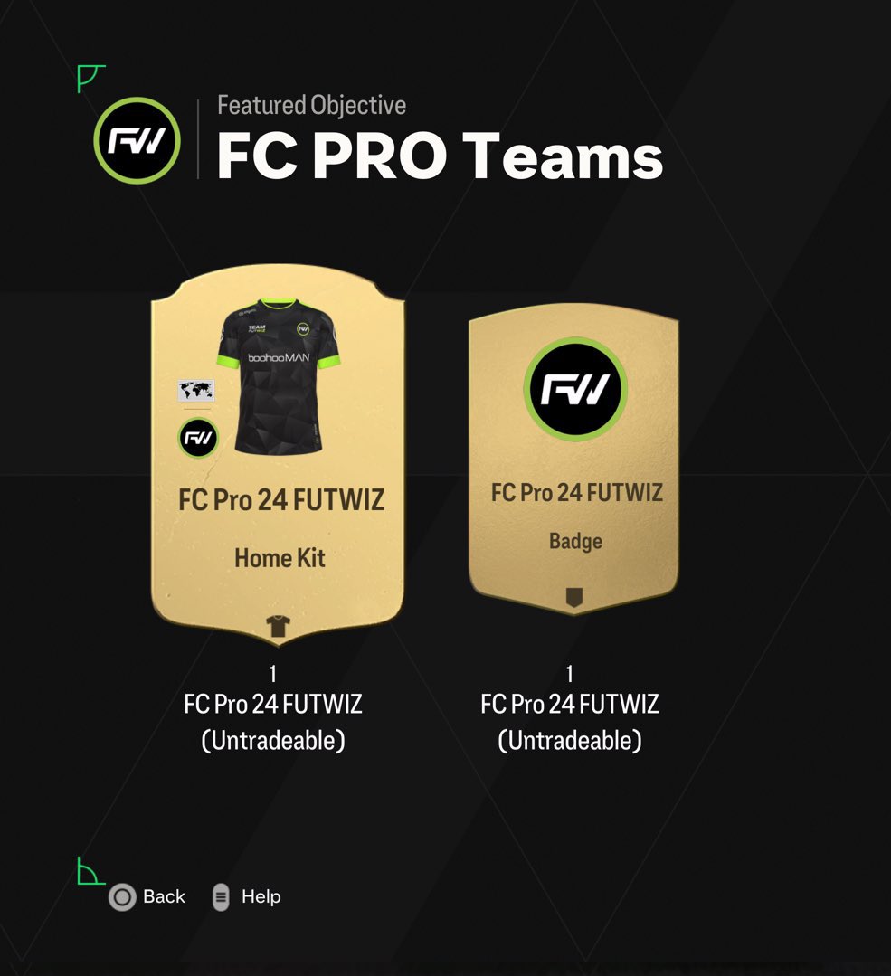 FUT CONCEPTS (@futconcepts) on Twitter photo ๐ The FUTWIZ x boohooMAN kit is available in game!
Super easy to get, just score 2 goals with an English player to unlock it ๐ซก
A dream to see a kit I designed in the game, tag me and <a href="/FUTWIZ/">๐๐๐๐๐๐</a> in your pack pulls ๐ฎโ๐จ๐ฅ ๐ The FUTWIZ x boohooMAN kit is available in game!
Super easy to get, just score 2 goals with an English player to unlock it ๐ซก
A dream to see a kit I designed in the game, tag me and <a href="/FUTWIZ/">๐๐๐๐๐๐</a> in your pack pulls ๐ฎโ๐จ๐ฅ