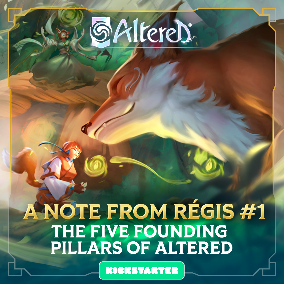 "Central to the history of Altered is a team driven by unwavering passion and strong convictions. 
We built Altered around those convictions: the five founding pillars of our game, which reflect our hopes and dreams as well as our commitment to you."

👉kickstarter.com/projects/equin…