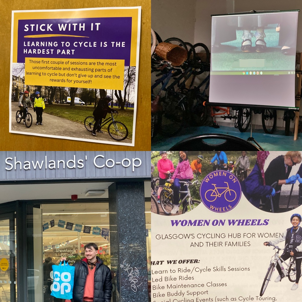 Was great to go along to @WomenonWheels_'s winter film screening at their community hub in #Govanhill this evening. Wonderful to hear more about the great work they are  doing in our community.