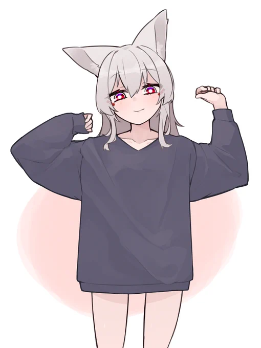 オーバーサイズと細い腰 #akashalog 
