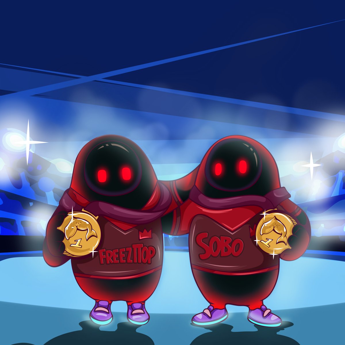 2nd Ultimate Clan win for Akatsuki, and my 3rd overall 
Wp Team 🐐🔥