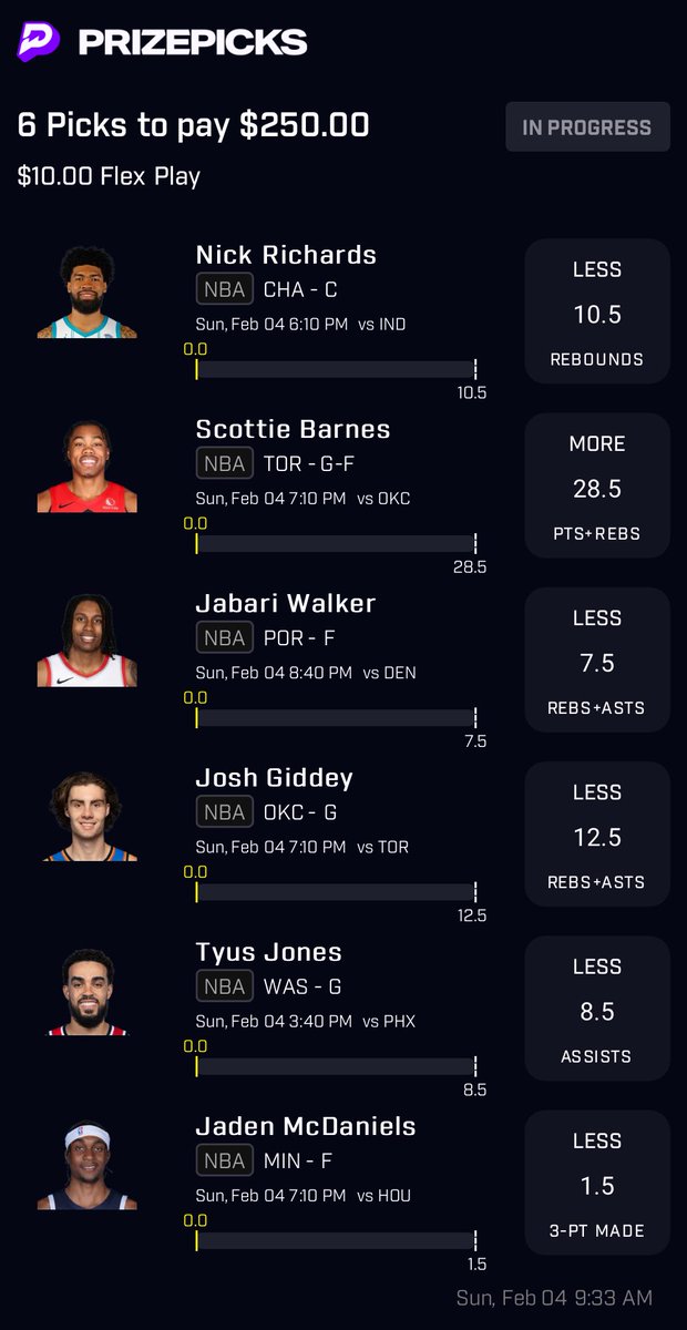 DefiantPicks's tweet image. 25x attempt on PrizePicks using the Player Prop Dashboard. Like if tailing and good luck 🍀 

Check out the dashboard and more tools 7-days for free: defiantbets.com/Pick&amp;#039;Em_Player…

Link to tail: 👇
prizepicks.onelink.me/gCQS/shareEntr…

#PlayerProps #PrizePicks #GamblingX #PrizePicksNBA…