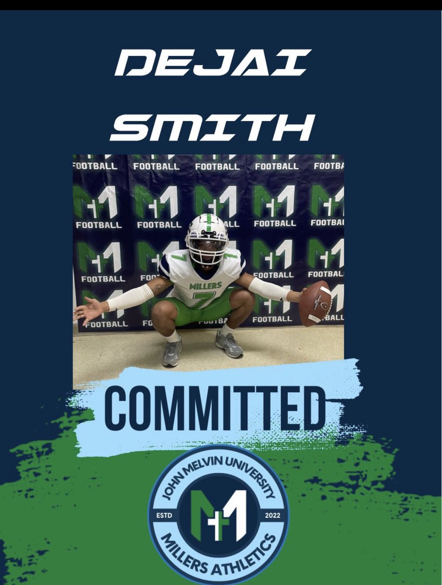 CoachT_LYL's tweet photo. Lets Go 🔥🔥
Welcome to MillerNation @DejaiSmith3
It’s time to LeaveYourLegacy‼️‼️
#SeeTheVision
#BuildTheVision
#WinTheVision
#KeepTheVision
@donlee9596 @Coach_Doucet https://t.co/0CLYsGPxeO