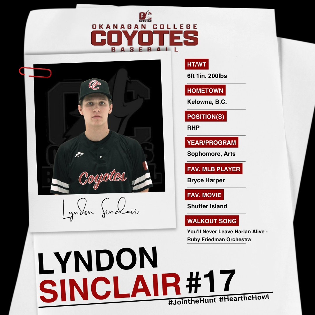 YotesBaseball's tweet photo. Our next installment of #MeettheYotes 2024!

Introducing Sophomore Lyndon Sinclair and Freshman Coleman Kawaguchi 

#HeartheHowl #JointheHunt https://t.co/3iqTmWHCaO