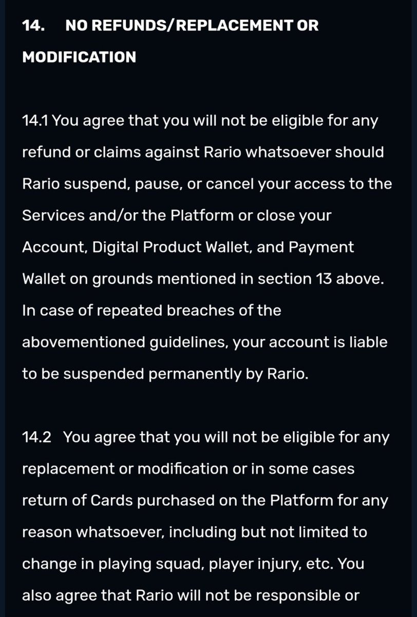 cric11forecast's tweet photo. @rariohq to me this simply seems like an exit plan and makes me worried more about users and their investment , seems like new strategy may just be a licence to leave D3 and shut it down any time when the new product is ready. 
#buybackrario
PS : I hope I am wrong 
But I have reasons to doubt.