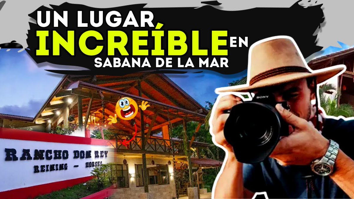 TodoTvrd's tweet photo. #RanchoDonRey un lugar INCREÍBLE en #SABANADELAMAR - @RanchoDonRey @Ranchodonlulu @ranchosaltoyanigua https://t.co/ikQCYlikNd a través de @YouTube https://t.co/dfshs0yf3J