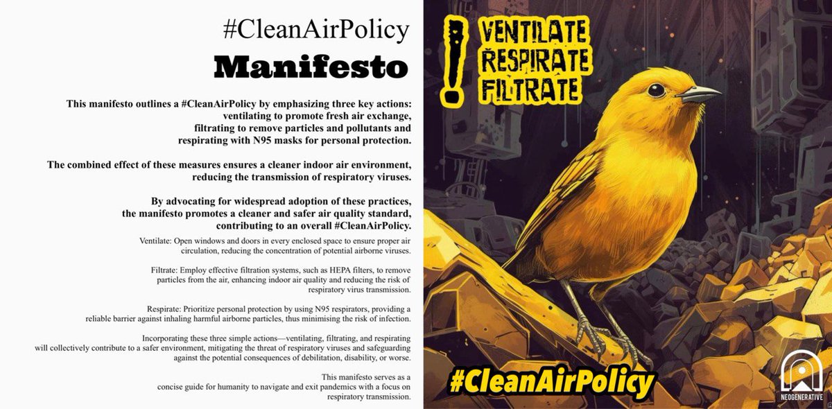 darrensangita's tweet photo. @drclairetaylor Yet more evidence of an ultra corrupt conservative governments Deliberate Mass Infection Policy ( #DMIP).
The results are plain to see and as time goes on, will further damage people, families, society and nations. When will we see change...?
We need a #CleanAirPolicy https://t.co/aRX8JBrjDP