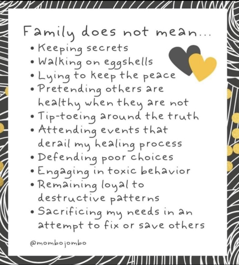 lovewins11011's tweet photo. Narcissistic family structures are centered around secrets, loyalty and triangulation. They don’t trust each other but….they will stick together to hide who they are. https://t.co/oGgPCrlndu