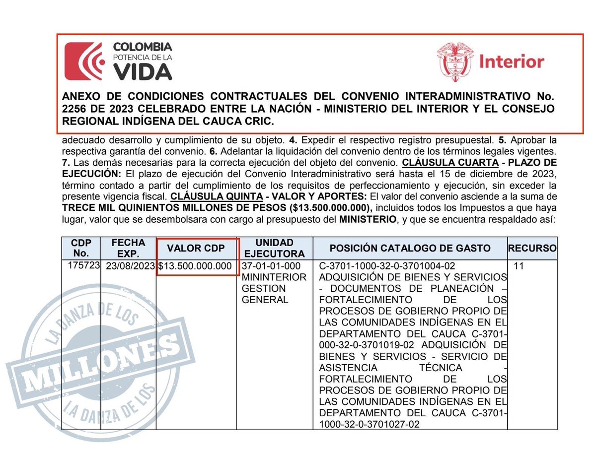 María Fernanda Cabal tweet media