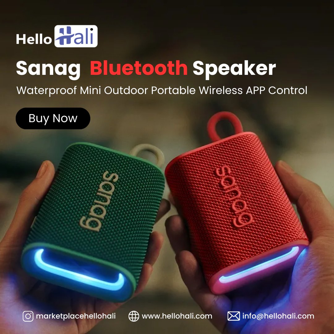 𝐒𝐚𝐧𝐚𝐠 𝐌𝟏𝟑𝐒 𝐏𝐑𝐎 𝐁𝐥𝐮𝐞𝐭𝐨𝐨𝐭𝐡 𝐒𝐩𝐞𝐚𝐤𝐞𝐫 𝟓𝐖 𝐈𝐏𝐗𝟕 𝐖𝐚𝐭𝐞𝐫𝐩𝐫𝐨𝐨𝐟 𝐌𝐢𝐧𝐢 𝐎𝐮𝐭𝐝𝐨𝐨𝐫 𝐏𝐨𝐫𝐭𝐚𝐛𝐥𝐞 𝐀𝐏𝐏 𝐂𝐨𝐧𝐭𝐫𝐨𝐥 𝐖𝐢𝐫𝐞𝐥𝐞𝐬𝐬

 #SanagM13S #BluetoothSpeaker #WirelessSpeaker #MiniOutdoorSpeaker #OutdoorSpeaker #hellohali