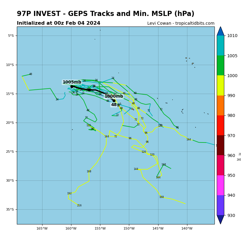 LimWeather's tweet photo. Also to note #Invest97P is also here, expected to head ESE towards possible impacts in #Frenchpolynesia islands incl #Tahiti, #BoraBora, #Huahine, #Tahaa per model guidance
#tropicswx #Wxtwitter #Cyclone #Nat #CycloneNat #97P #Osai #CycloneOsai #Pita #CyclonePita #ECMWF #GFS https://t.co/HtSwDiPPRK