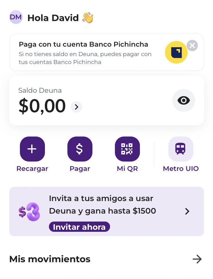 dagamone's tweet photo. #DeUna Me tocó bajar esta pendejada para hacer un pago y me doy cuenta que es un sistema “bimonetario”, es decir la “ecuadolarizacion”. Explico🧵 https://t.co/DpjXpa7dnt