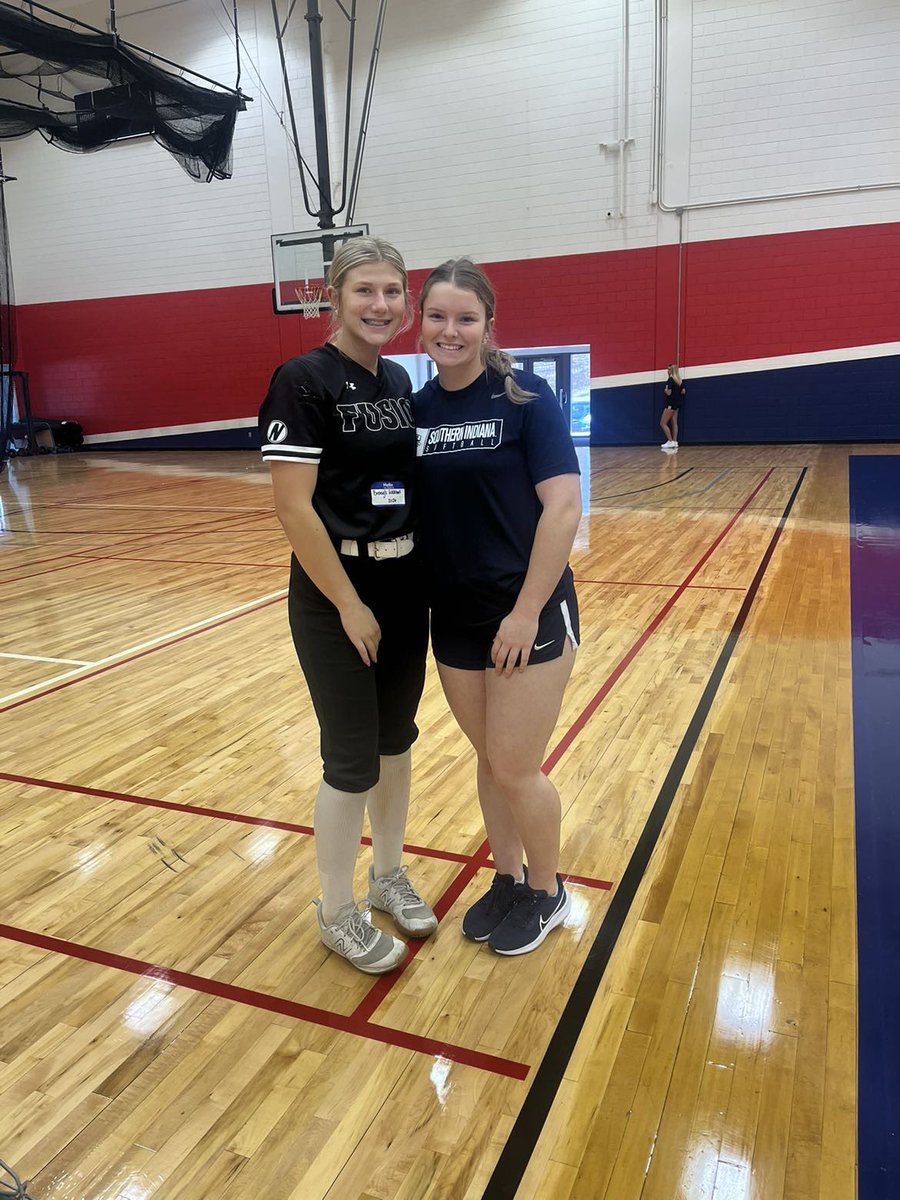 I had the best time <a href="/USISOFTBALL/">USI SOFTBALL</a> hitting camp yesterday. Got to learn lots from <a href="/kunkle18/">Sue Kunkle</a> and <a href="/MacKenziDorsam/">MacKenzi Dorsam</a>. And I even got to see kate! Thank you for such an amazing camp. <a href="/JHunt_IFE/">Jennifer Hunt</a> <a href="/shanon_searle11/">Shanon Searle</a> <a href="/FusionSB_16Nat/">Fusion 16u National Unruh/Hunt</a> <a href="/ryandgreenwood/">Ryan Greenwood</a>