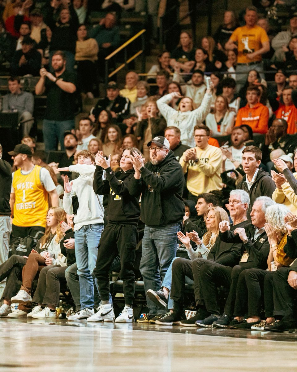 Great crowd last night, over 11K! Our students were AWESOME, along with our passionate and loyal fanbase. We had over 70 MBB alums at the game, along with the 83-83 Elite 8 team. It was an honor to spend time with our MBB alums. See you next Saturday at the Joel vs. NC State!