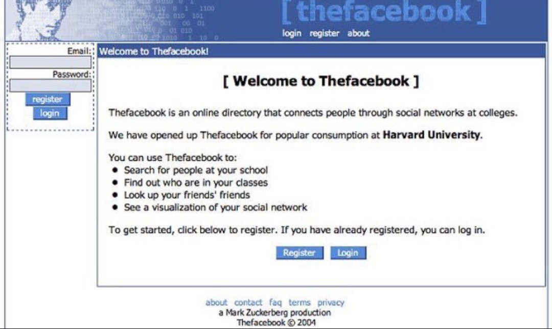 UTDhenryjay's tweet photo. Facebook launched on this day in 2004. https://t.co/VR0tf8GhVu