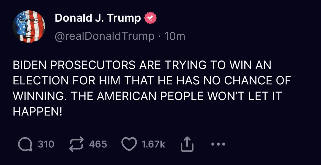 Somebody is big mad because they saw the new polls and it doesn't look good for dictatorship.

#TakingDownTrump