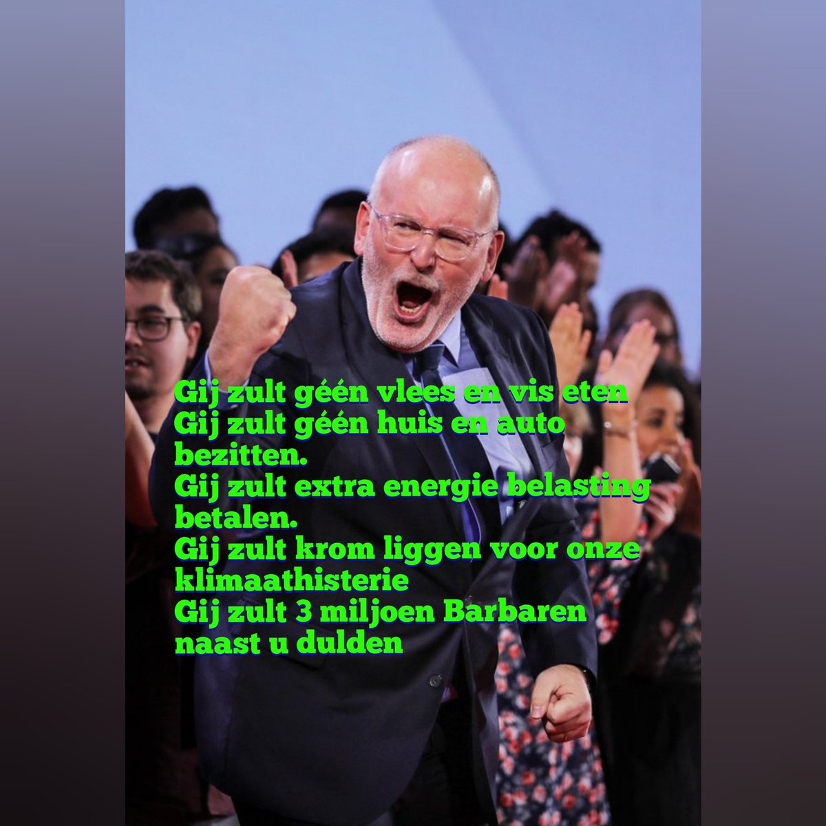 Nu komt de aap uit de mou. Pieter Omtzigt NSC moet zorgen dat Frans Timmermans aan de macht komt. Dat is het spelletje. Hij komt er nu eerlijk voor uit. Deze formatie opblazen en dan over LINKS HEEFT U HET DOOR. Dan mag van mij de oorlog uitbreken een burger oorlog, VUILE HUFTER: