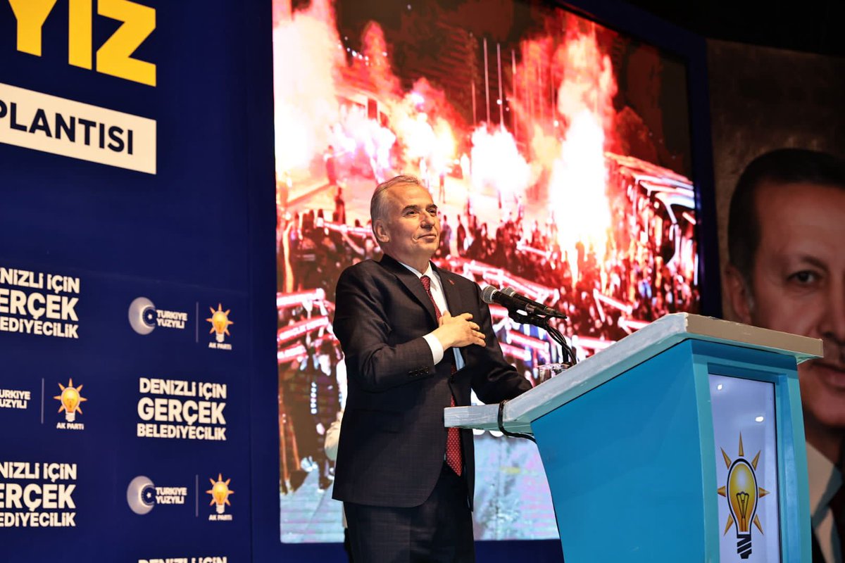 Hedef 20'de 20

Hazırız, kararlıyız... 
Allah'ım muvaffak eylesin.

Pamukkale Halil Pekdemir,
Merkezefendi Ekrem Başer,
Acıpayam Fikret Gümüş, 
Babadağ Murat Kumral,
Baklan Yusuf Gülsever,
Bekilli Mustafa Çoban, 
Beyağaç Mustafa Akçay, 
Bozkurt Akif Bayar, 
Buldan Mesut