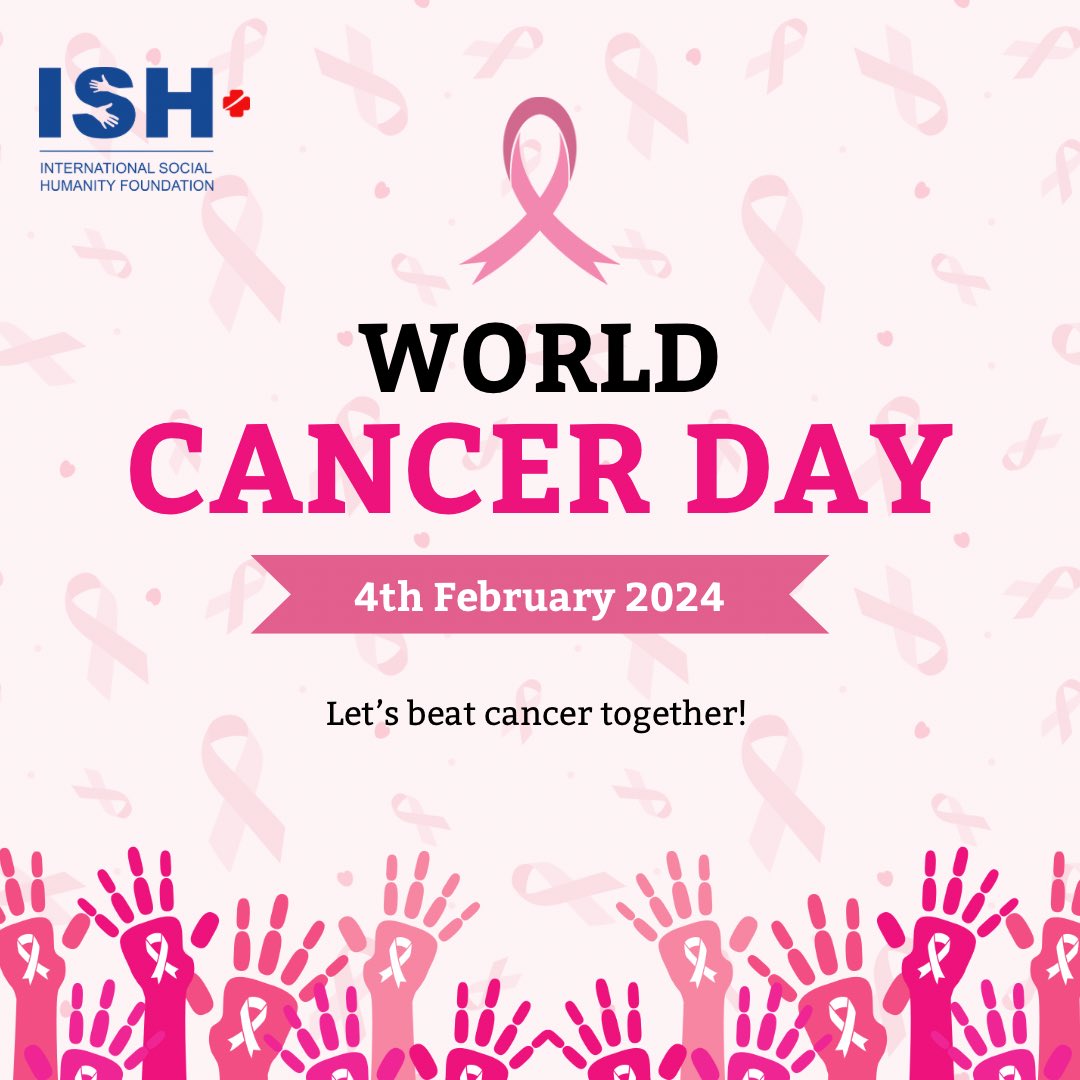 IshFoundation_'s tweet photo. World Cancer Day was first celebrated on February 4, 2000 at the World Summit Against Cancer for the New Millennium in Paris.

Between 2022 and 2024, the focus of World Cancer Day is to help “Close the cancer gap.” This year marks the third and final year of the campaign. https://t.co/Ony25Z8NDB