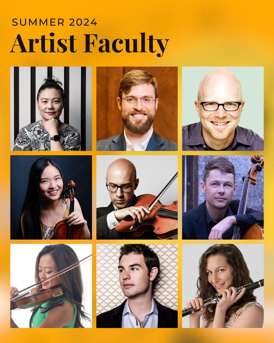 Composers! 🌟Feb 15 deadline fast approaching. 
10 world premieres. Friendship. Fun atmosphere. We can’t wait to meet you this summer! 

Application here: buff.ly/3tBAgxY