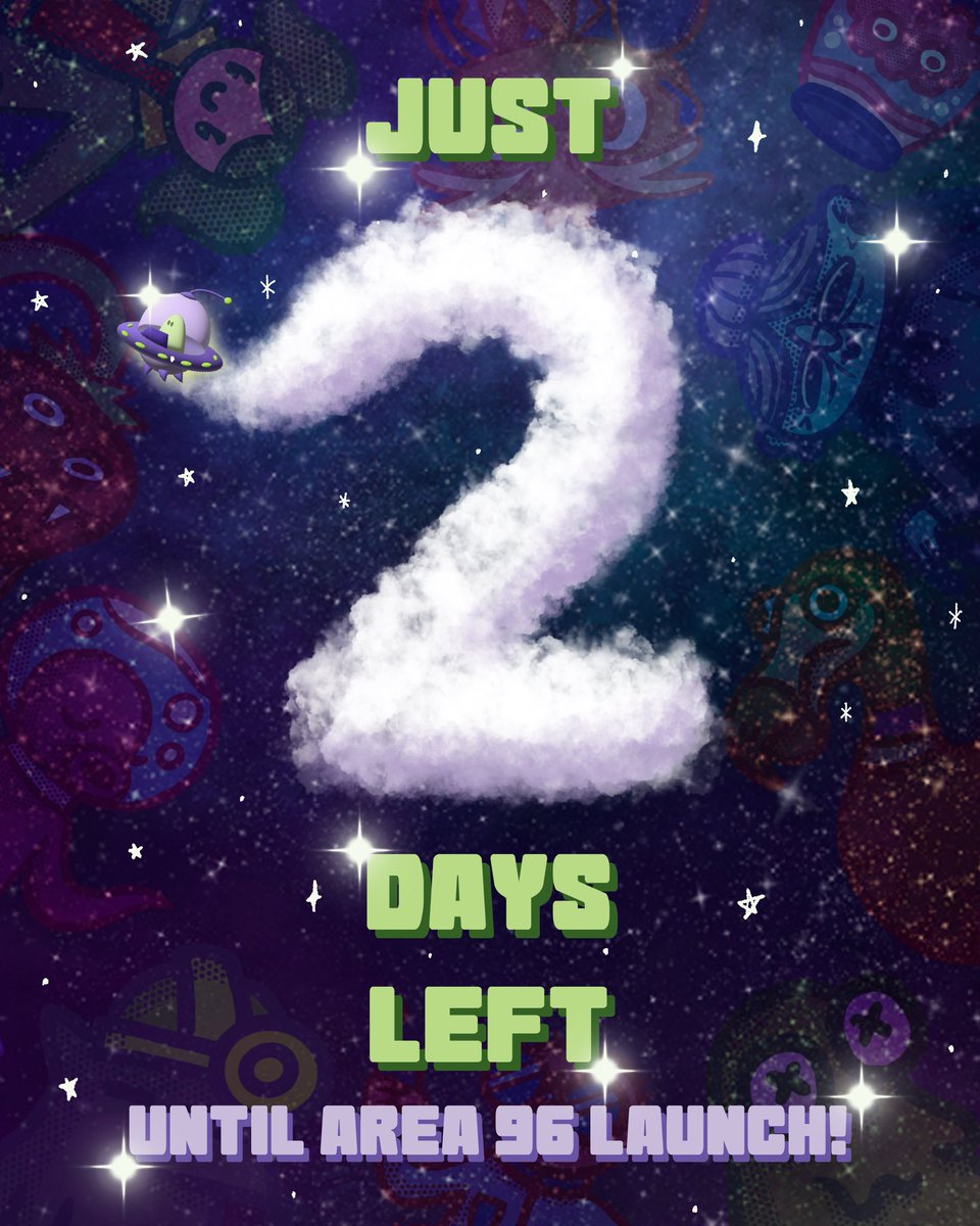 The clock is ticking, and we're just 2 days away from liftoff! Brace yourselves for an alien encounter like no other with Area 96 coming soon! 👽 

#area96  #dontdropthesandwich #multiplayer #mobilegame #gamedev #indiedev #indiegame #2daystogo #launchday