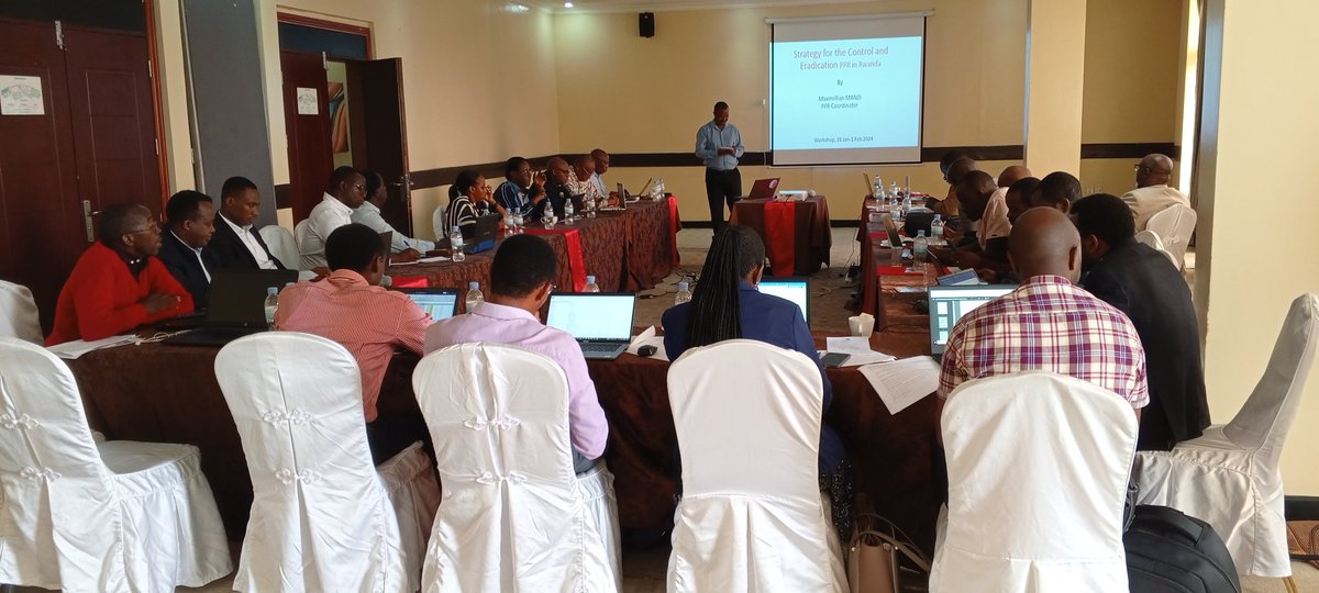 Dr_Laurien_'s tweet photo. Glad to have joined @WOAH missions key actors in Rwanda's #livestock sector in a workshop aimed at creating an enabling environment for #Veterinary Paraprofessionals.I shared #VPPs categories as stipulated by #RCVD law & ongoing efforts on #CAHWs policy advocacy.@WOAH_Africa https://t.co/nqdzPFDkZh