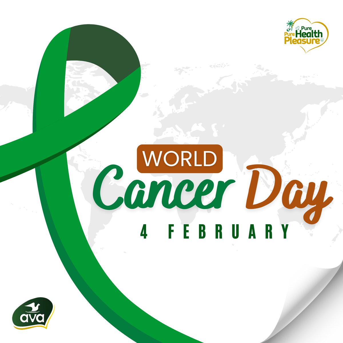 It's World Cancer Day....

Let's join hands together to spread awareness and fight against cancer.

#avacoconutoil #avacoconutworld #MadeInGhana #cancerday #worldcancerday #PureHealth #PurePleasure #ghanafood #ghana #accraghana🇬🇭