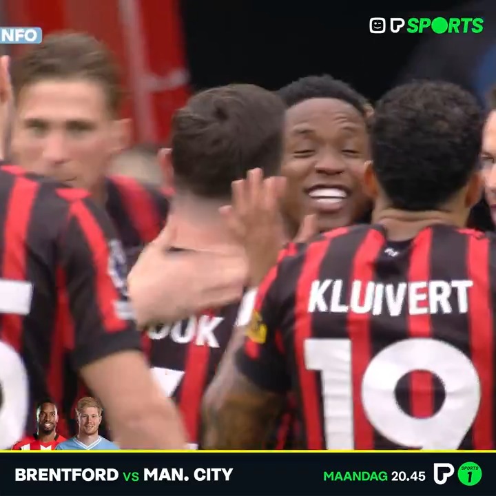 Kluivert taps in Bournemouth’s opener v. Forest
