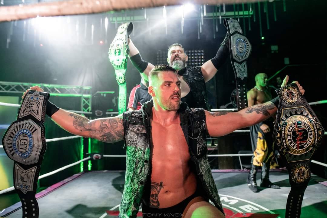 Damien Corvin : KOTN (@corvinni) on Twitter photo Happy 10th Anniversary <a href="/TNTExtremeWres/">TNT Extreme Wrestling</a>
We came in when you weren't long starting and look at you now. Happy 10th Anniversary <a href="/TNTExtremeWres/">TNT Extreme Wrestling</a>
We came in when you weren't long starting and look at you now.